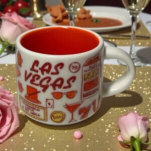 Starbucks Las Vegas Been There Series Ornament Espresso Mug 2oz Nevada EUC